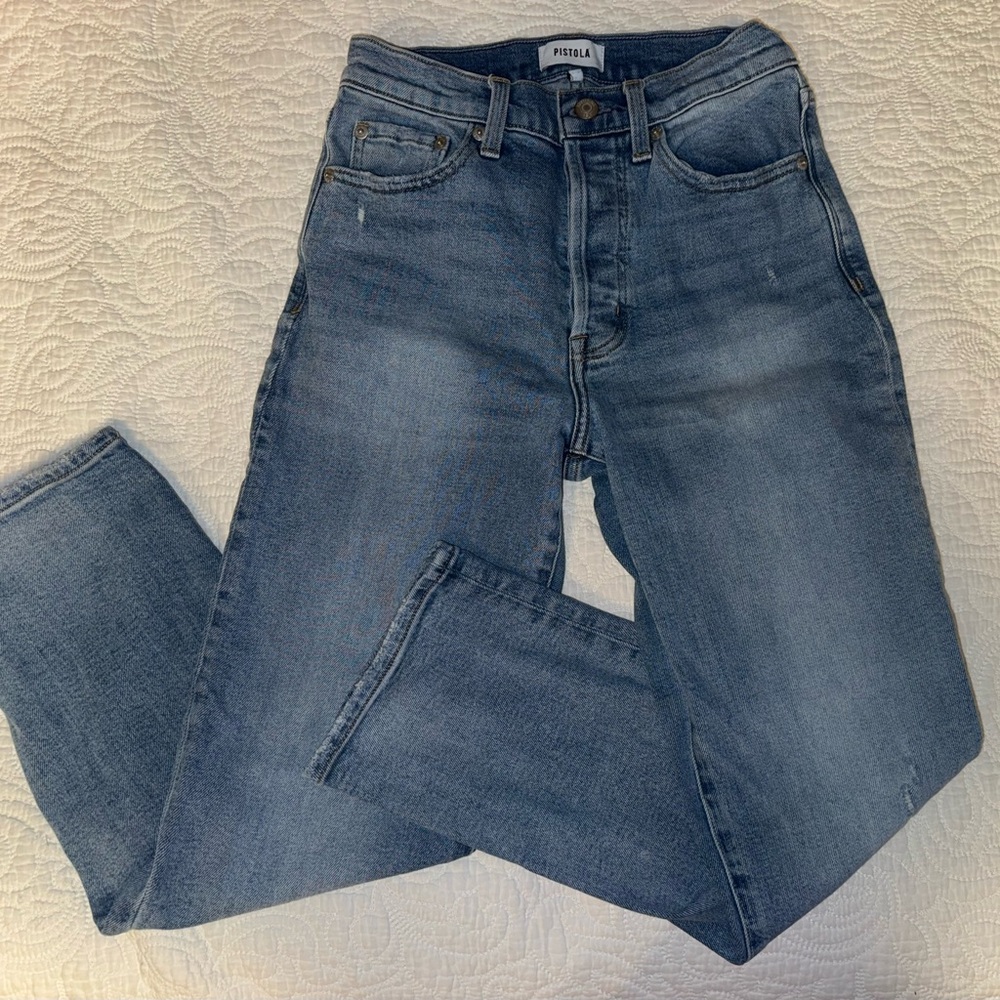 Pistola Straight Leg Jeans